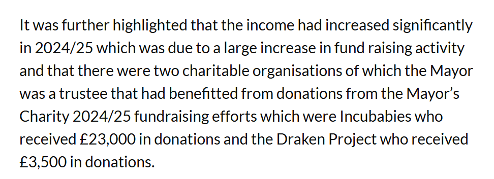 AngloSaxWirral's tweet photo. Fact: In 2025, the Wirral Mayor’s Charity Fund awarded £3,500 to "The Draken Project."
The conflict? The Mayor (Cherry Povall) and Sheila Clarke were DIRECTORS of the project they awarded the money to their own private company https://t.co/vFmMU9t6YU https://t.co/FDm5J2cG43