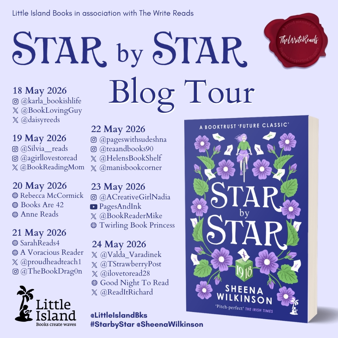 BookReadingMom's tweet photo. I really enjoyed Star by Star. Sheena Wilkinson is a fabulous writer! 
@LittleIslandBks 
@WriteReadsTours 

https://t.co/7Zvm0GjsBD https://t.co/Pe2PTqrzSX