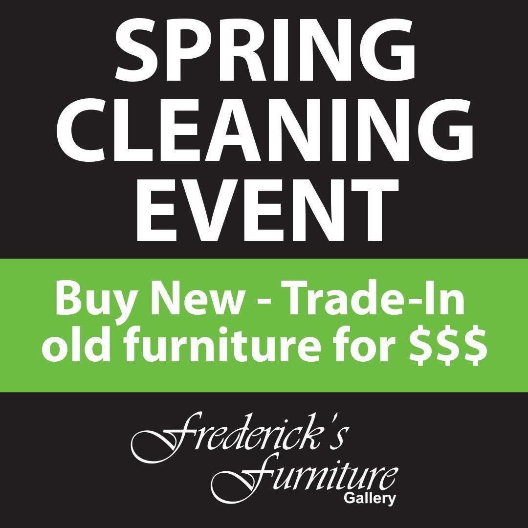 DesignFrederick's tweet photo. 🌼 SPRING CLEANING EVENT 🌼

Buy new - Trade - In old furniture for $$$$

Save now on top quality furniture for your home and office!

#Guelph #GuelphCustomFurniture #GuelphSpringEvent #GuelphFurniture #InStockFurniture #FredericksFurnitureGallery
https://t.co/RRxukn0zqp https://t.co/q8nFtDAonp
