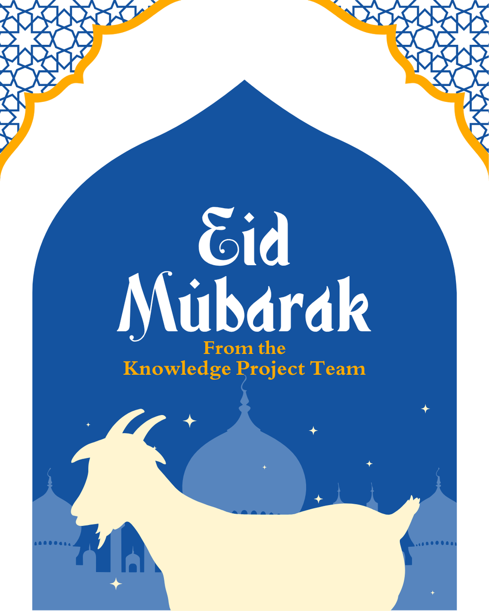 knowledge4All1's tweet photo. Eid Mubarak! ✨🐑
Wishing you and your loved ones a blessed Eid Al-Adha filled with joy, reflection, and togetherness. https://t.co/Eb5L3jIvV6