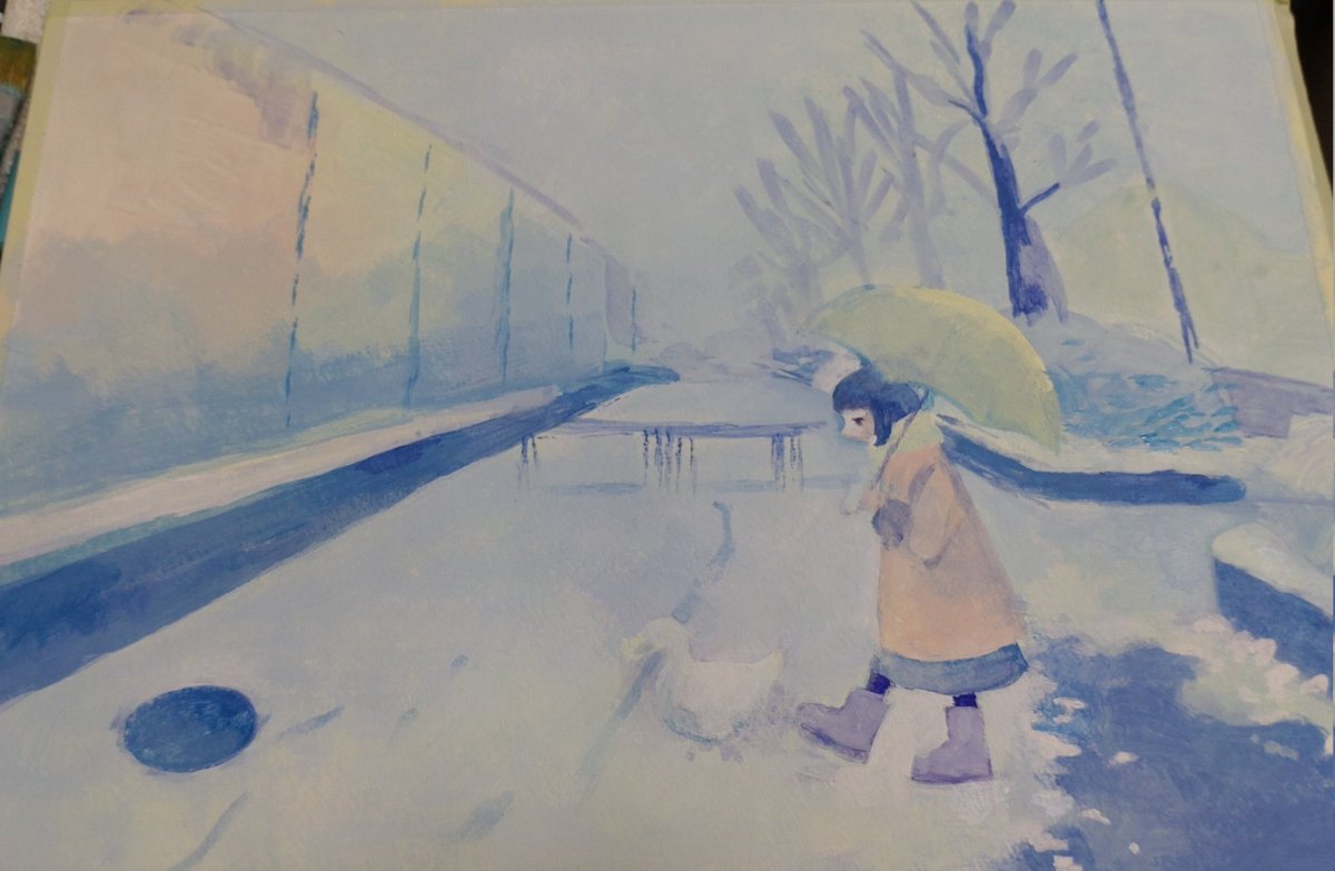 17zy___'s tweet photo. 描いてる、⛄️ https://t.co/kK2ydALMEl