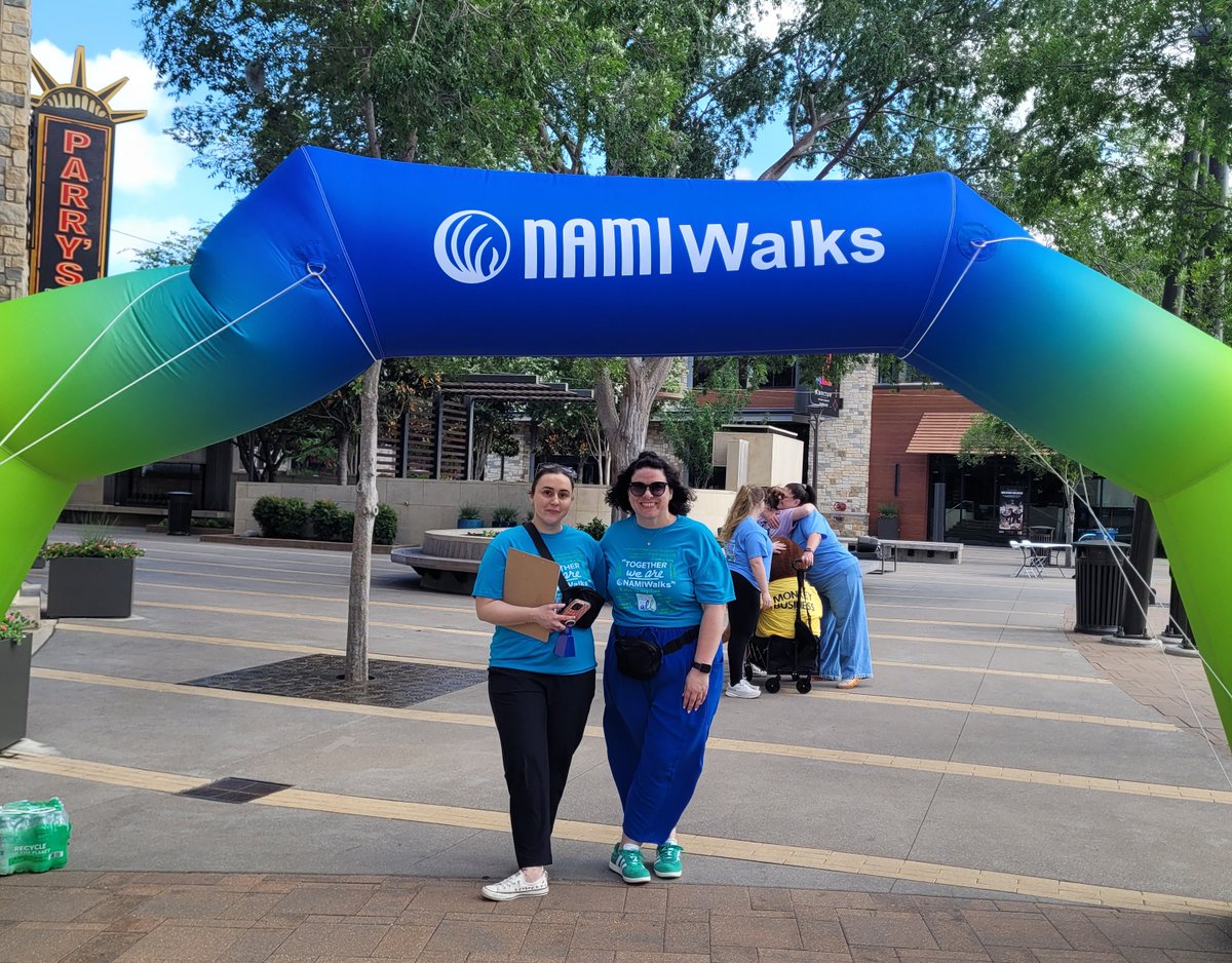 NTBHA6's tweet photo. Congratulations to NAMI North Texas Exec. Director Kasey Smith,  Walk Coordinator Juliana Lawley, and the NAMI North Texas Team for a fun and fabulous NAMI Walk!  The North Texas Behavioral Health Authority was pleased to sponsor and welcomed walkers &amp; visitors to our table! https://t.co/frZeGi79GP