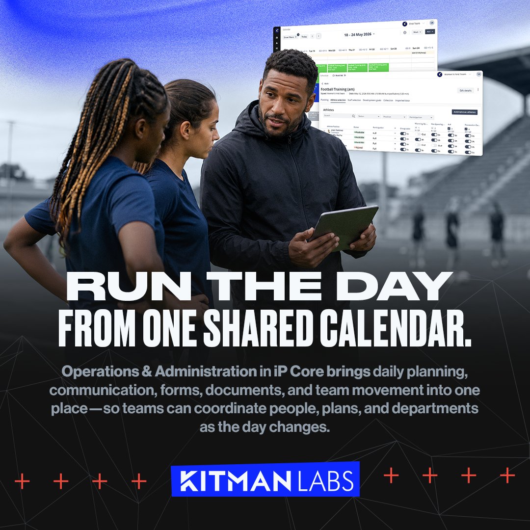 Kitman Labs tweet media