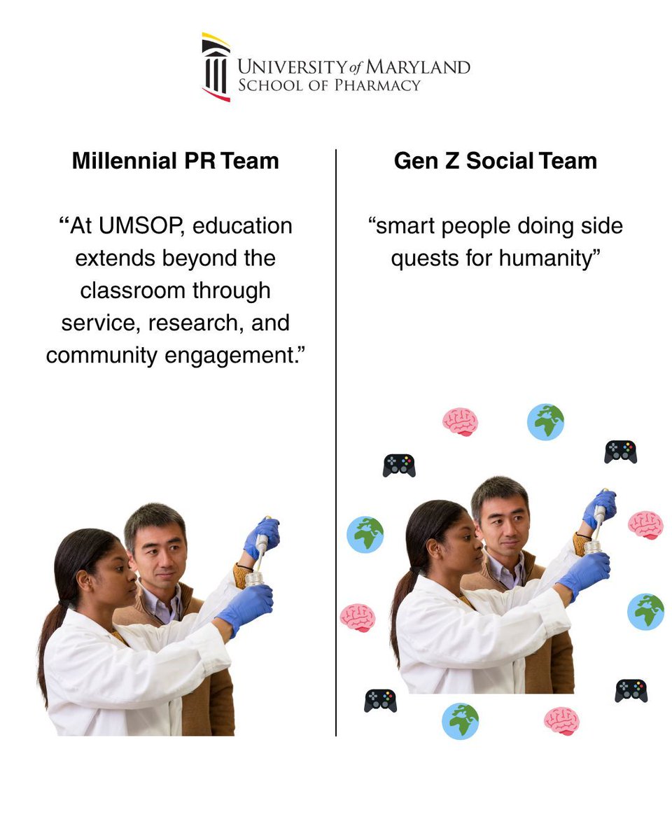 University of Maryland School of Pharmacy tweet media