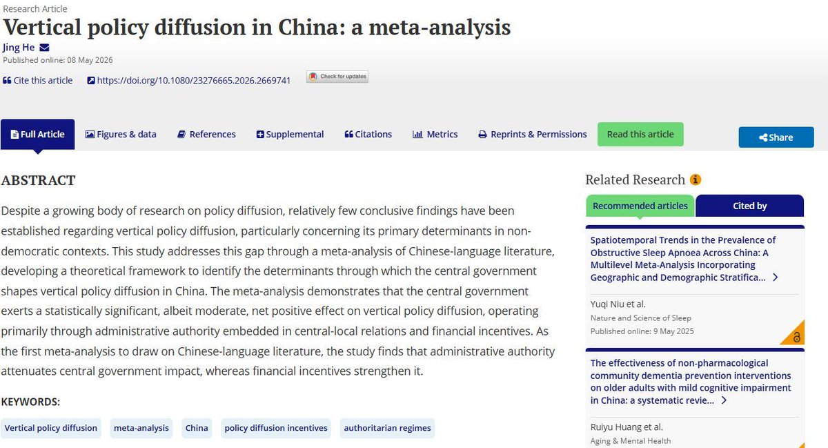 Asia Pacific Journal of PA tweet media