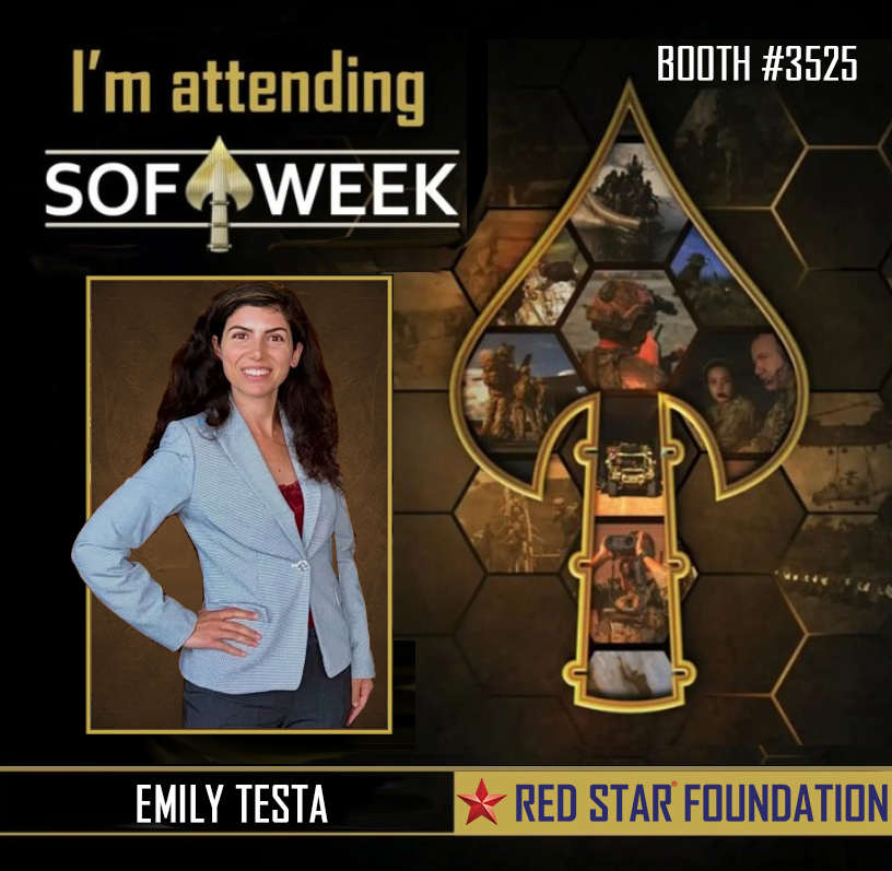 RedStarSuicides's tweet photo. SOF Week starts today. Make sure you stop by booth 3525 and say hello to Leigh and Emily. https://t.co/eEoVgzlUl6