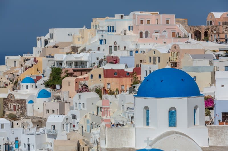 FarnesiTravel's tweet photo. Whitewashed cliffs, iconic blue domes, and the sparkling Aegean, Santorini is Mediterranean perfection. 🇬🇷✨ Experience it all with Celebrity Cruises, where luxury meets breathtaking views. 

Contact me and let’s plan your Greek island getaway! https://t.co/NeLbdbDp7h