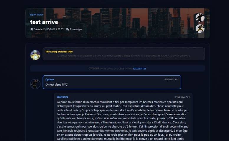 MarvelUnmasked's tweet photo. 👋 Bonjour, je ne vais pas vous demander de rejoindre un forum pour l'instant, mais de rejoindre ma page pour être prévenu quand un projet titanesque va être disponible d'ici quelques semaines.  DEROULEZ 👇 #forumrpg #rpg #pbem #xmen #jdr #comics #marvel #newgame #mmorpg https://t.co/sG4wrgG7UP