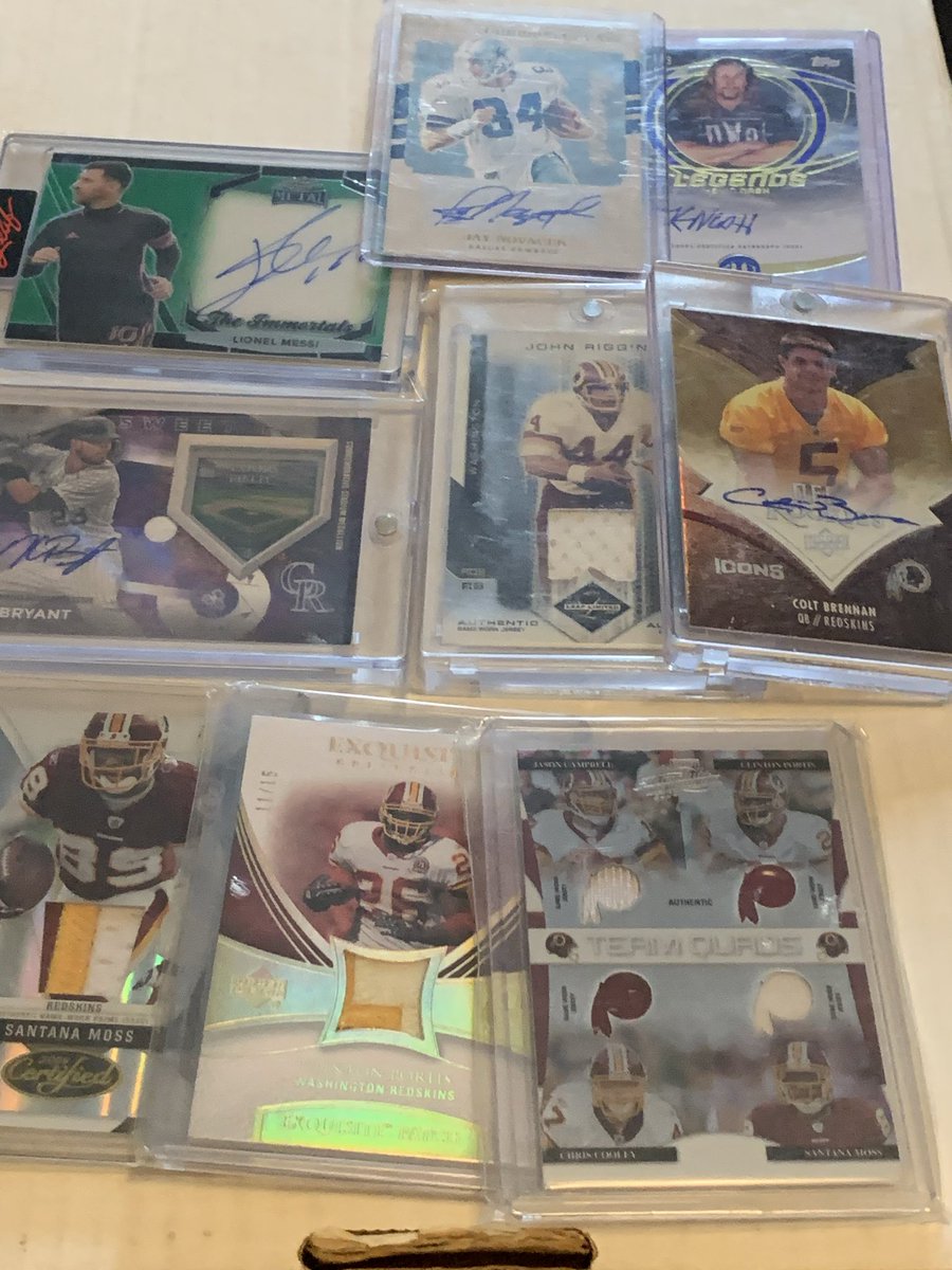 da_fish2's tweet photo. Some newer pick ups for the show on Saturday, May 23rd. 

There’s about 100 older hockey autos and relics and 100’s of old Press Pass racing stars relics and autos.  No super crazy cards, but something different

Crestwood High School Mountain Top, PA 9am-4pm https://t.co/q4tYmkeFV8