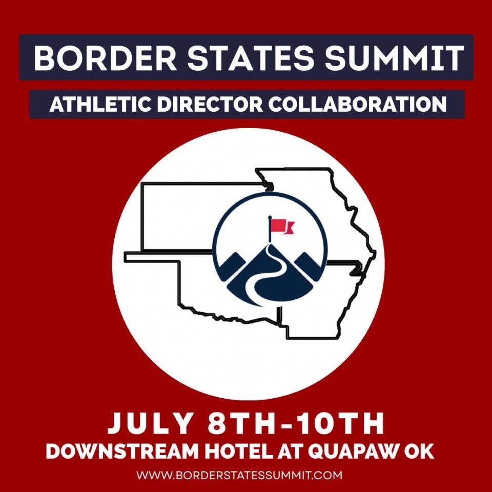 BowTieAD's tweet photo. As seasons wrap up at many levels, raise your level by signing up for @BorderStSummit Learn, lead and enjoy golf, fellowship, food with peers and comrades. @ArkHSADs @KIAAAks @MIAAAMO1 @OiaaaOklahoma @NIAAA9100 https://t.co/Nfjmo77WJ3