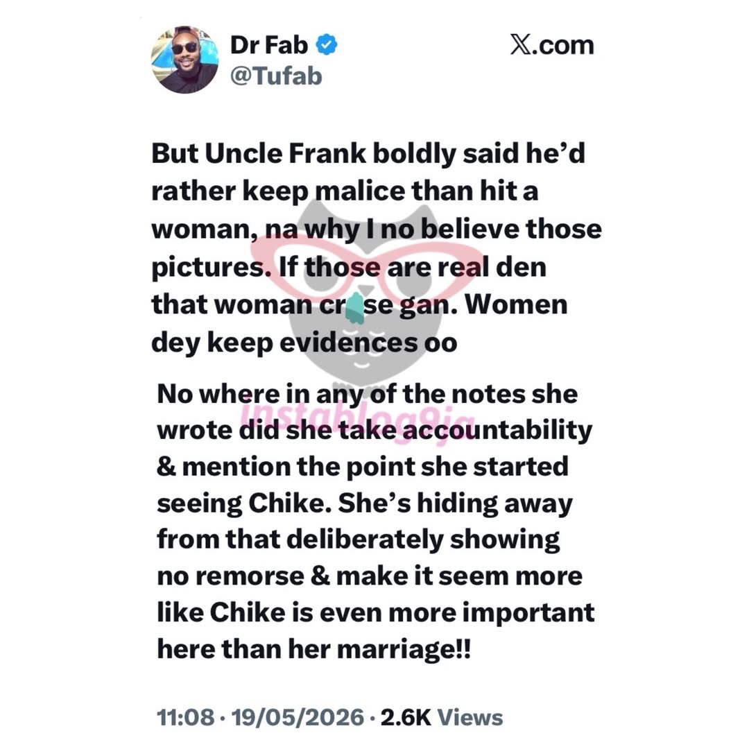 thehive01's tweet photo. Happening now: Man coerces Sandra,Frank Edoho’s ex wife to post the wounds alongside her face for people to believe her.
#virałpost https://t.co/5x1y3M09DO