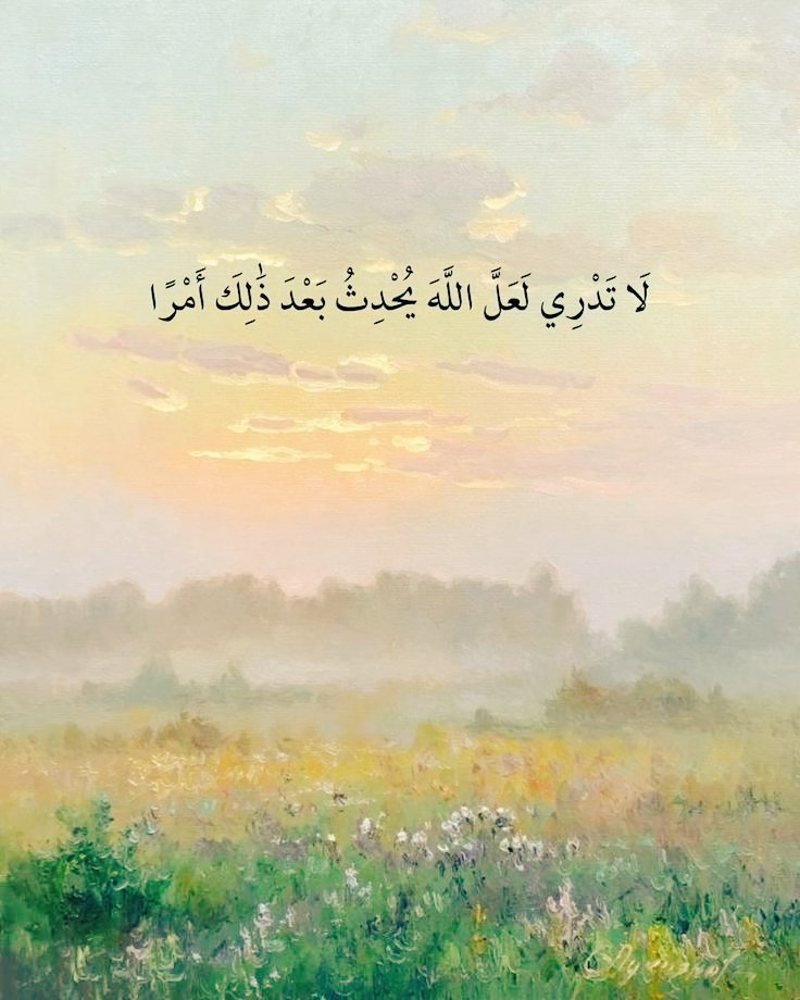 motm2na_'s tweet photo. لَا تَدْرِي لَعَلَّ اللَّهَ يُحْدِثُ بَعْدَ ذَٰلِكَ أَمْرًا💛.. https://t.co/mskKOHYl7p