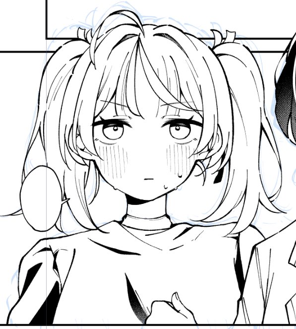 ︵︵︵︵︵︵︵︵︵︵︵︵︵︵︵︵︵

  🩷🩵連載開始まであと8日🩵🩷
『あたし達って付き合ってるよね!?』

︶︶︶︶︶︶︶︶︶︶︶︶︶︶︶︶︶

さっそく載せられる絵がなくなってきました
下書き→線画 
