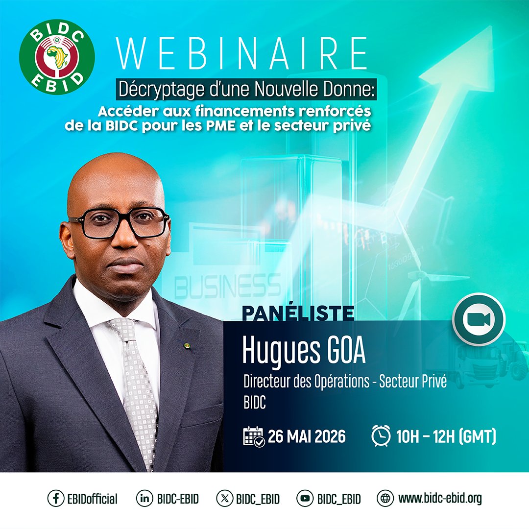 ECOWAS Bank for Investment and Development (EBID) tweet media