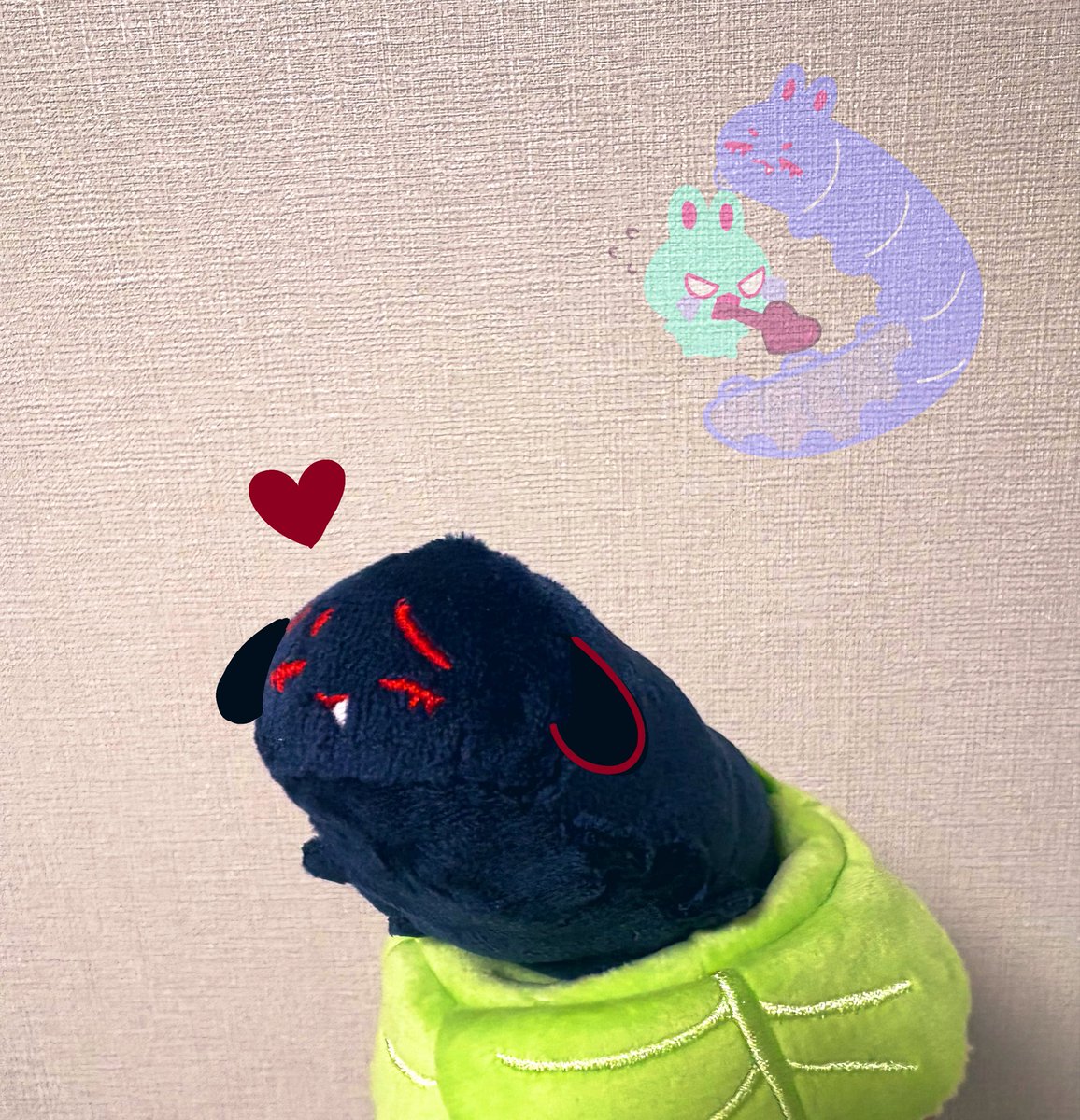 くぅページ♡ RT @Haruhi_inJP: 🐛