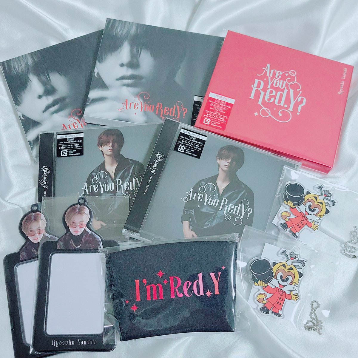 とりあえず、Are you Red.Y盤以外はフラゲ完了～ #山田涼介