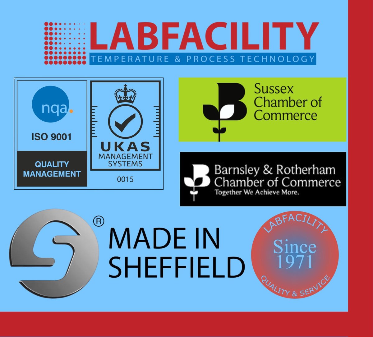 Labfacility's tweet photo. For 55 years, Labfacility has represented quality you can trust. Our temperature sensors are made in Britain and we are ISO 9001 certified.
https://t.co/rP1ofVaJOG
#labfacility #temperaturesensor #thermocouple #temperaturecontrol #temperaturemeasurement https://t.co/ecl0eJoh0E