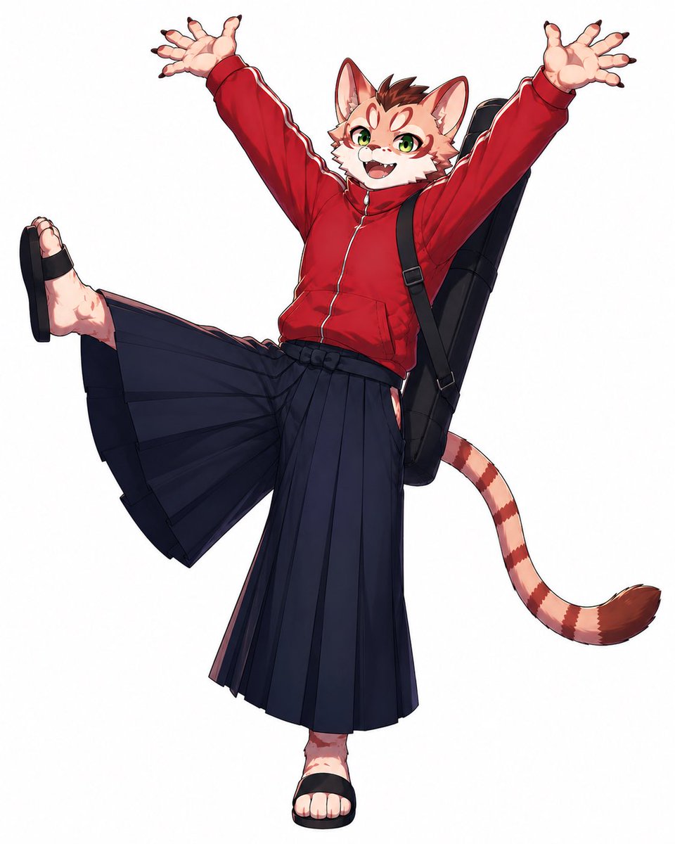 TenQ_furry's tweet photo. せんぱーい!
#AIart️️️️️️️️️️️️️️️️️️️️️️️️️️️️️️️️️️️️️️️️️️️️️️️️️️️ #AIイラスト #ShuChi #Nekojishi #家有大貓 https://t.co/MWVRdR6bgw