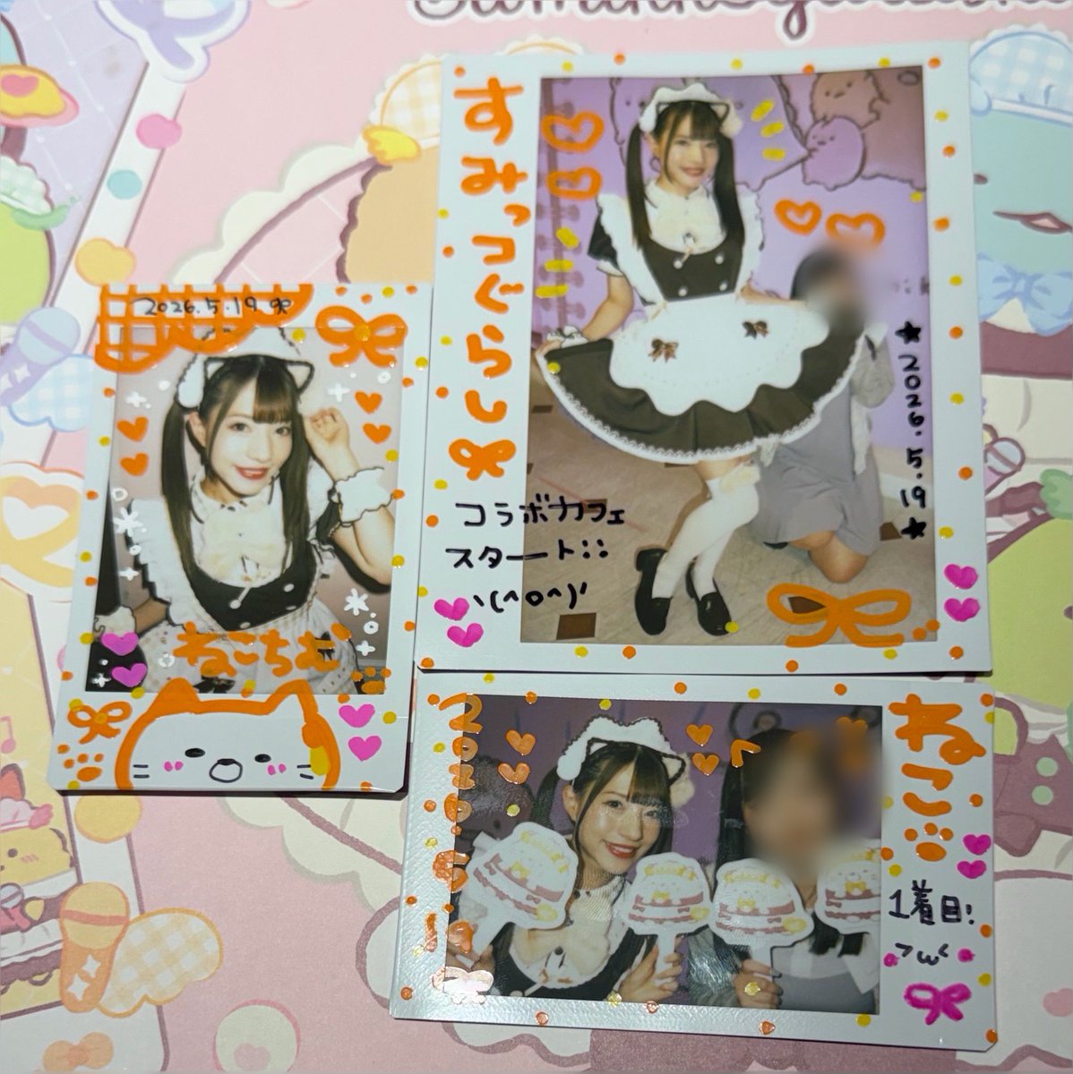 すみっこ1着目をうきるんで撮ってたらチェキ365枚になってましたwww 8
