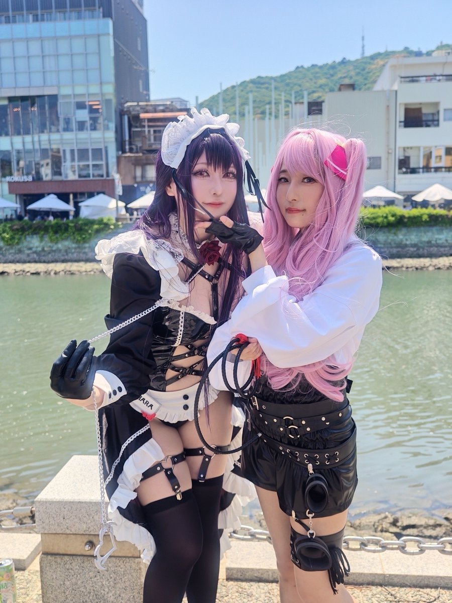 funa_huna_27's tweet photo. ⚠︎コスプレ

勝利の女神:NIKKE
ユニ🩷
ミハラ💜→SORAさん@sora_no_goraku

📸
@HalfPricer00 さん https://t.co/LKoyCaIpXS