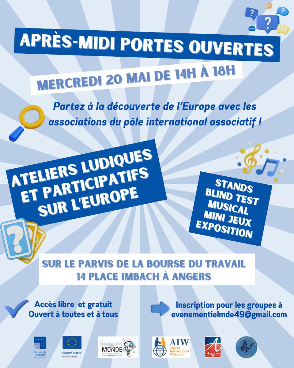 Maison de l'Europe Angers & 49 - Europe Direct tweet media