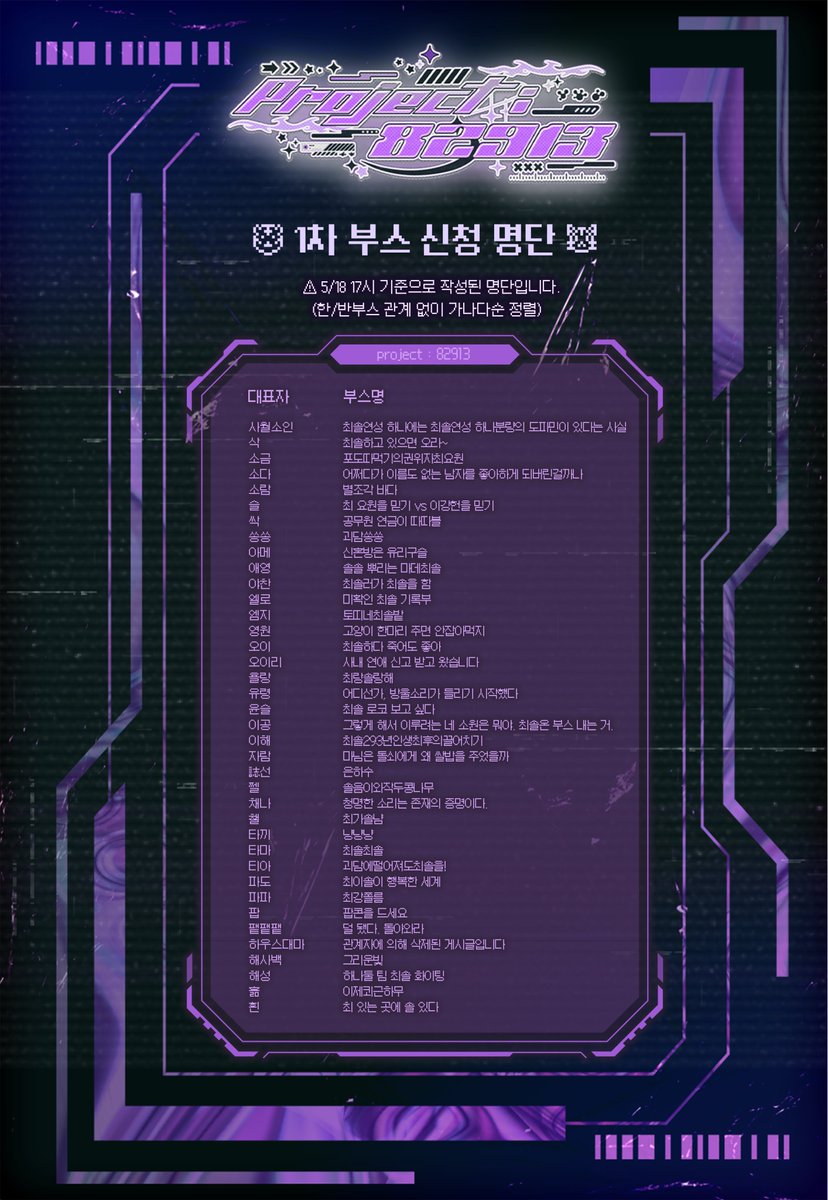 『최솔 온리전』 Project: 82913 tweet media