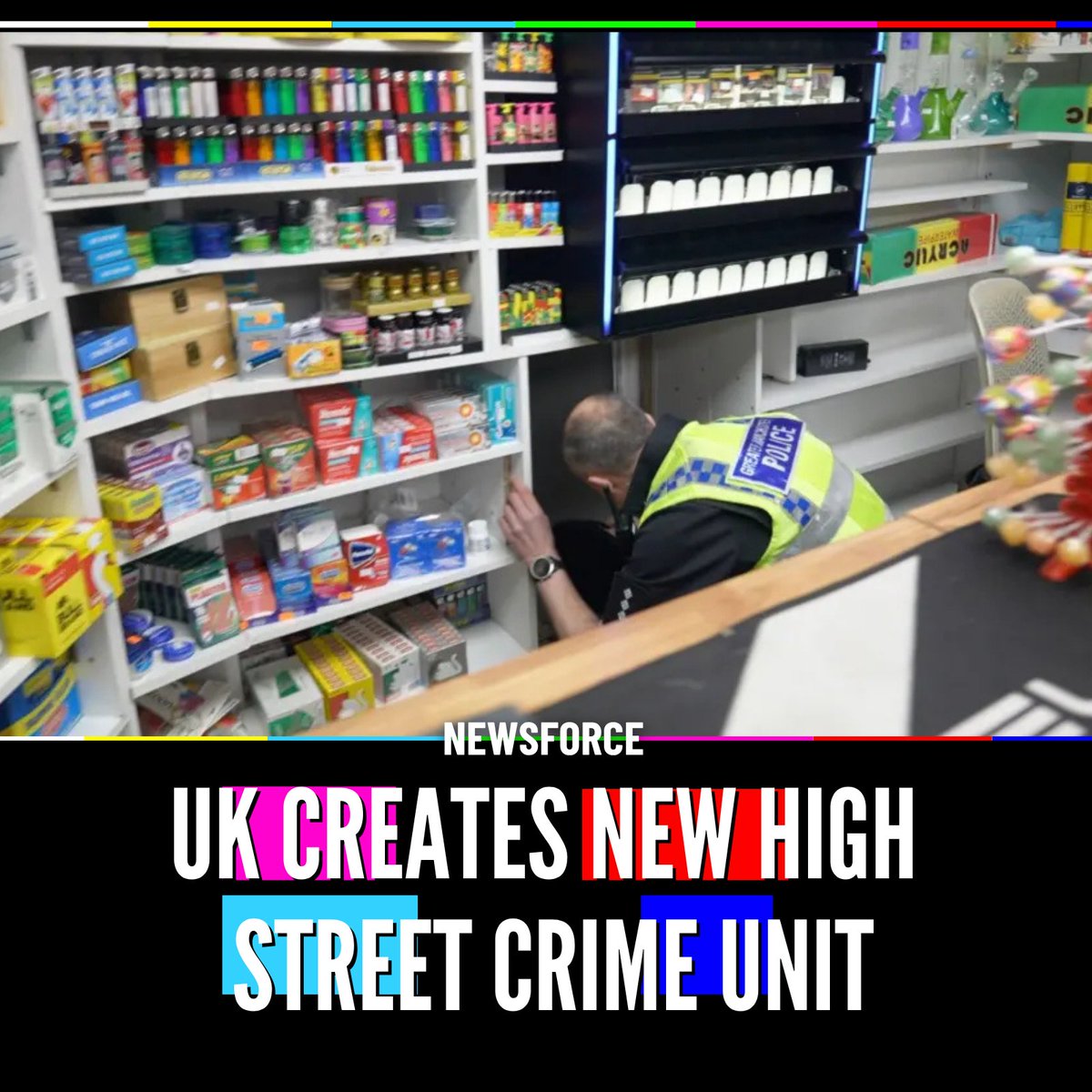 🚨 BRITAIN CREATES NEW CRIME UNIT TO TARGET GANGS USING SHOP FRONTS The UK  government announced a new £30 million High Street crime unit aimed at  businesses allegedly used for money laundering