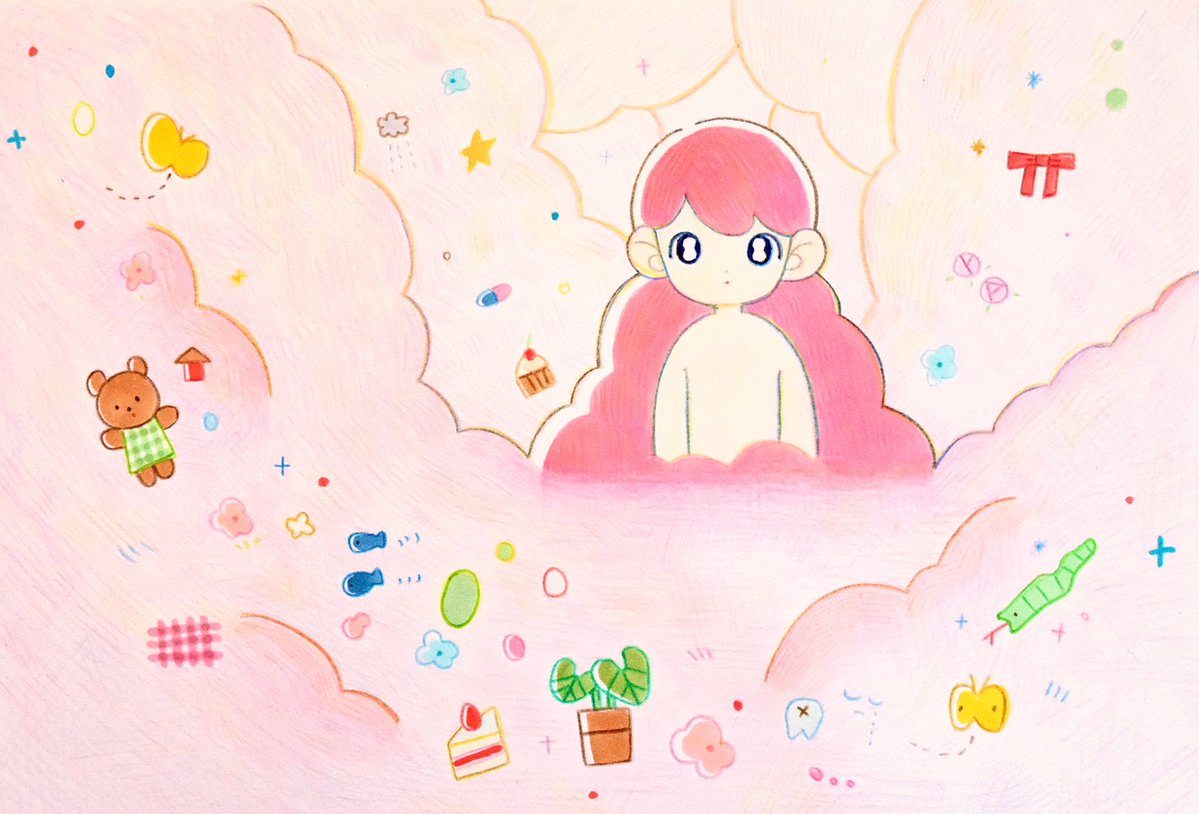 きっと大丈夫” #illustration #色鉛筆 #art