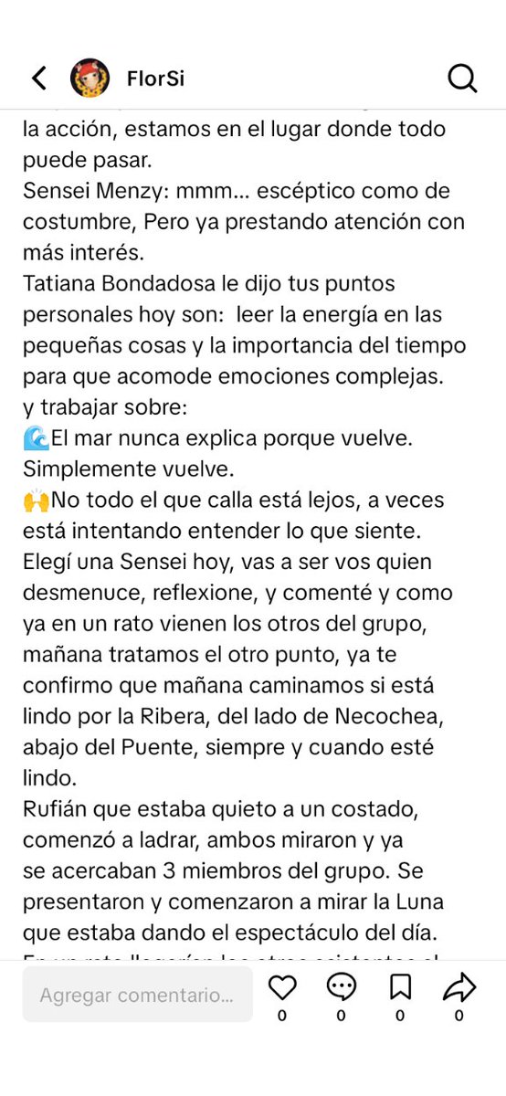 floneco's tweet photo. #necochea El diario de Sensei Menzy. 
Parada 75📍♾️portal 75 Encuentro Pausado 
#senseimenzy #eldiariodesenseimenzy https://t.co/jGCrL6by1C