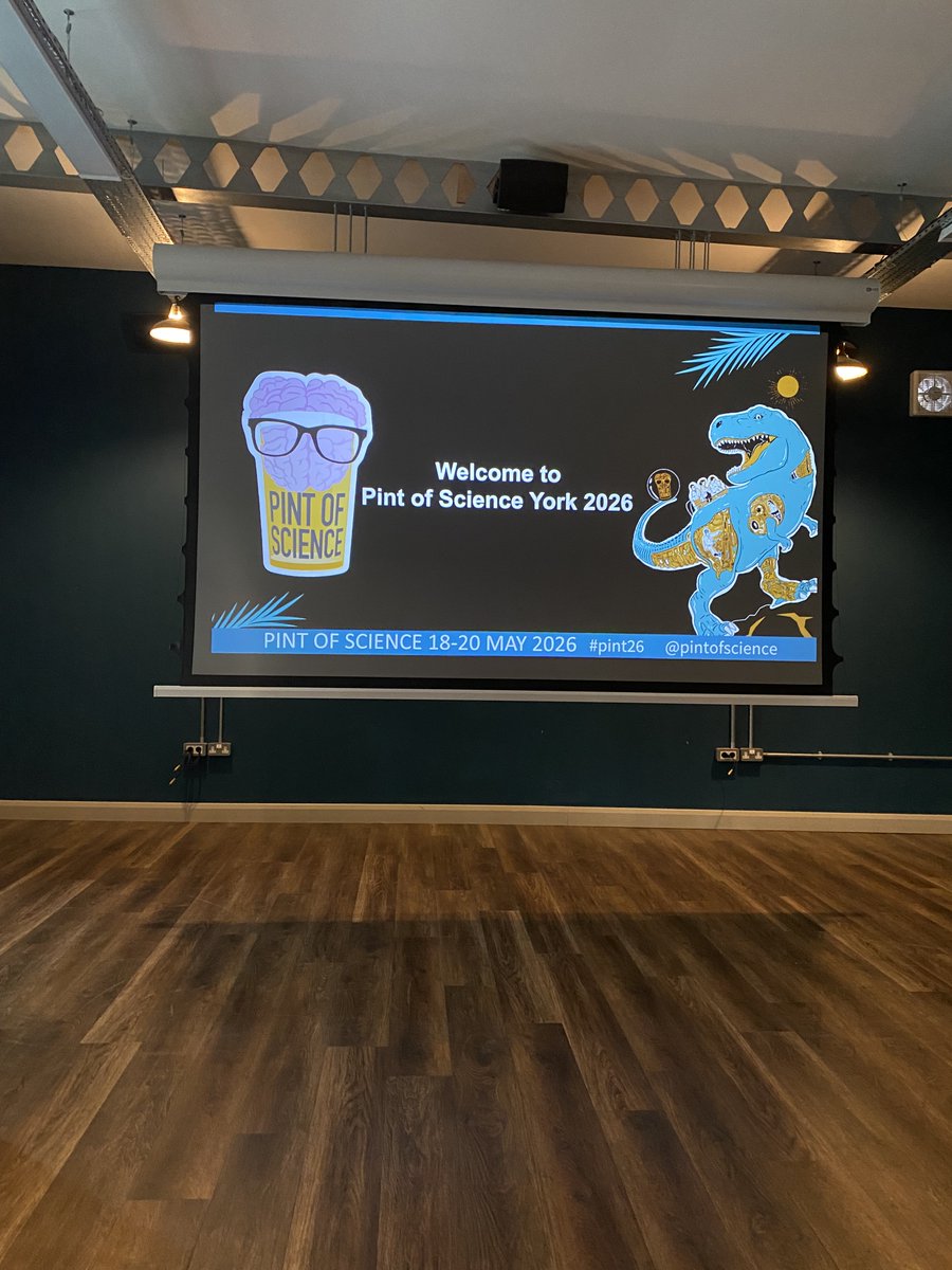 AVERTproject's tweet photo. What a kick-off to @pintofscience in York last night! Talks covered solar panels &amp; biodiversity, sustainable fishing &amp; maths, biomolecules science, and stressed microbes presented by @GavinHThomas 

#pint26 #STEM @BBSRC https://t.co/Co9udMX4sk