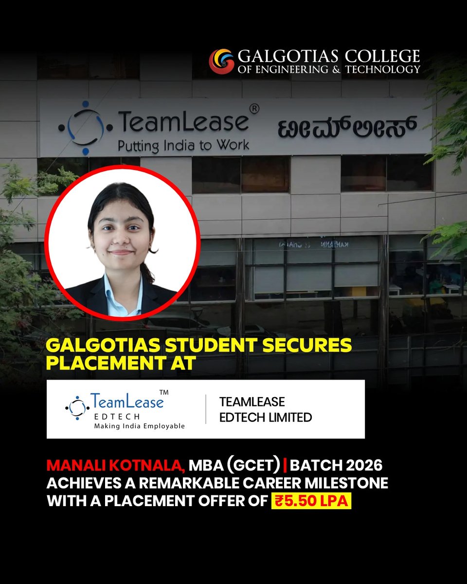 GALGOTIASCOLLEGE tweet media