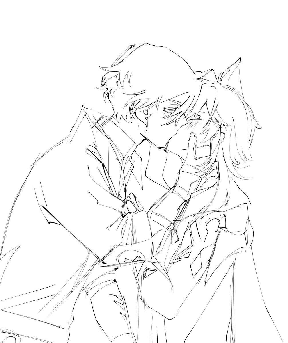 pandora_810's tweet photo. "Can i get a kiss?
And can you make it last forever?"
#IfaRon #イフオロ

commission by Noa Elias, pls do not use without permission. https://t.co/P4IWS77ZwP