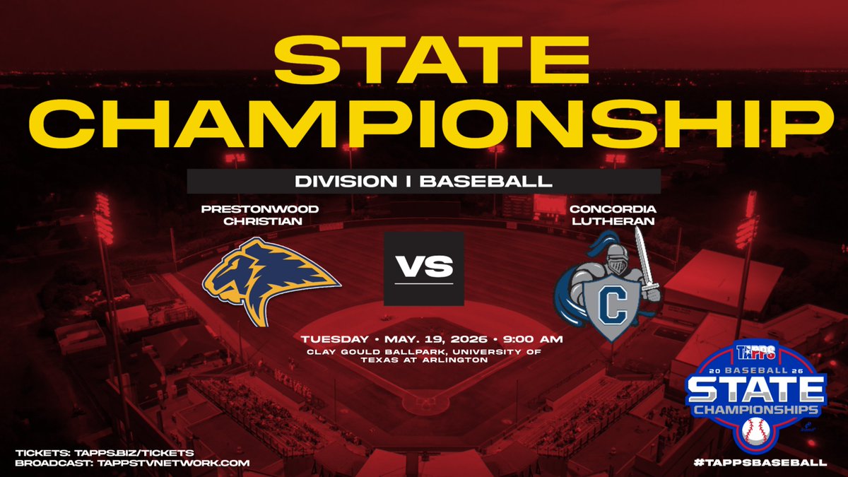 TAPPS Baseball tweet media