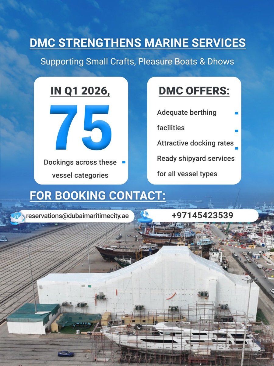 Dubai Maritime City tweet media