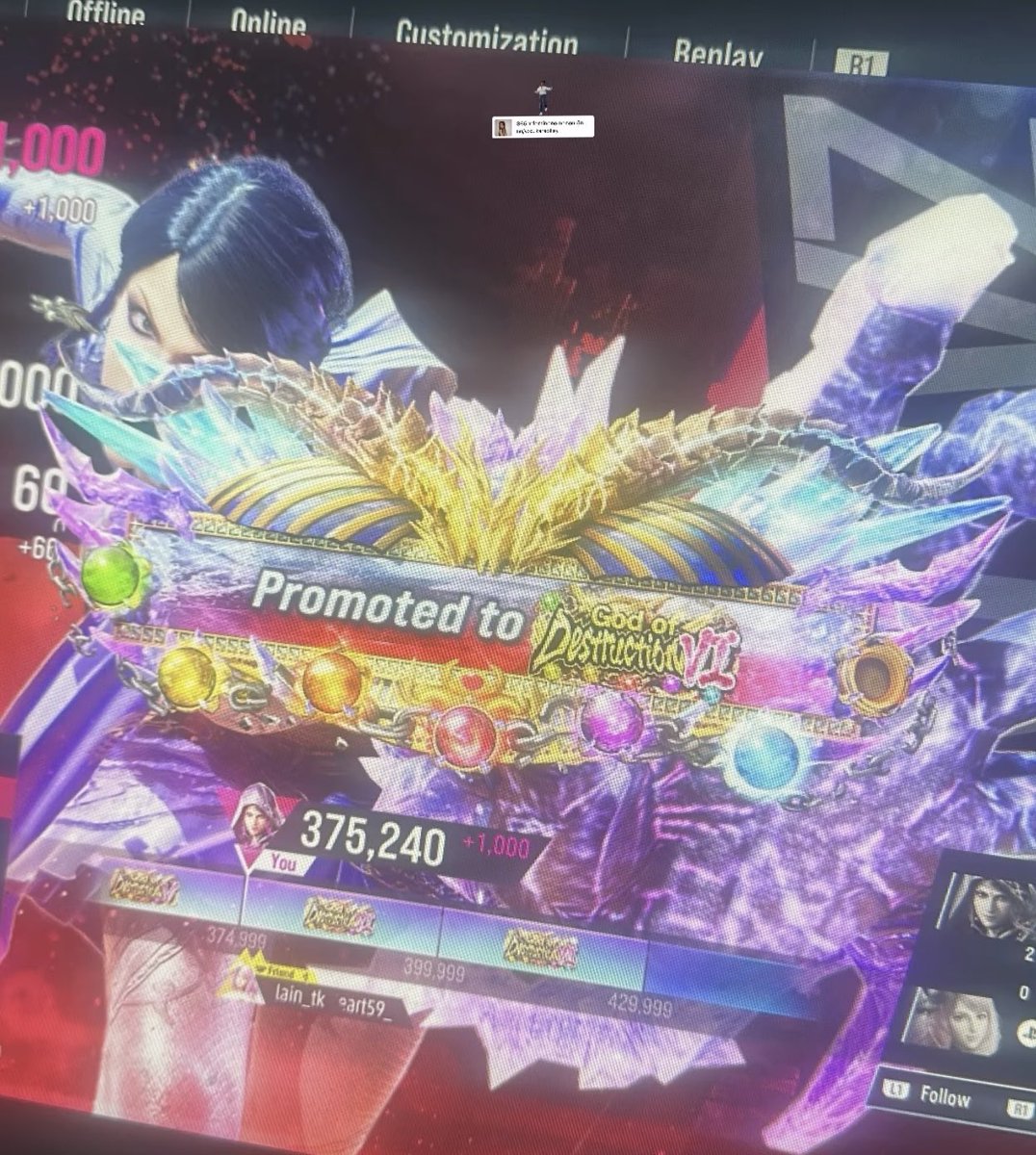 kherat_94's tweet photo. Zafinasbighand has now grabbed God6 let’s go 🙌🏾 Zaf is kinda stupid I won’t lie even as a Zaf main I have to be real but she’s defo not top 10 solid character #Tekken #Tekken8 #GOD6 #Zafina #Tekken8zafina https://t.co/oFjYk2Dywz