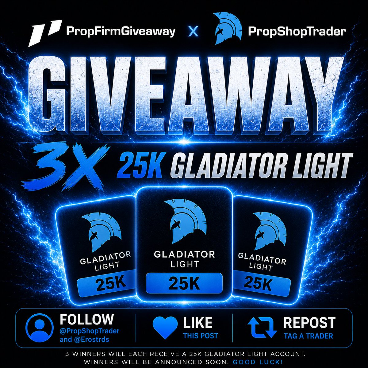 Prop Firm Giveaway tweet media