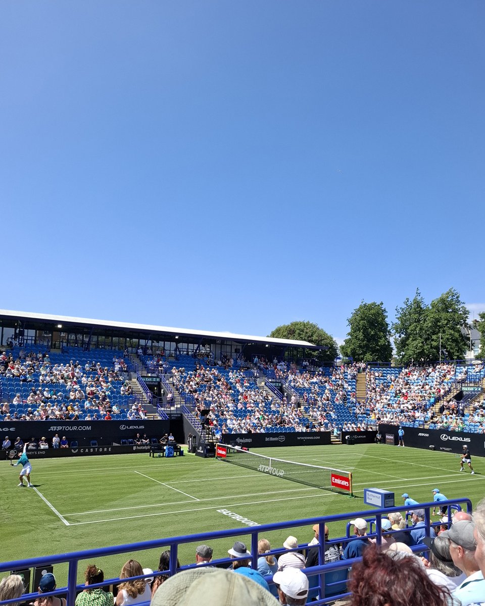 VisitEastbourne's tweet photo. The Lexus Eastbourne Open returns 20 - 27 June!
Showcasing some of the world's finest tennis players, spectators can also enjoy the garden party atmosphere. PLUS take to the courts on 28 June at the NEW free, family-friendly Community Day. Book here: https://t.co/Mu1OGCvphu https://t.co/9o5C2XooOA