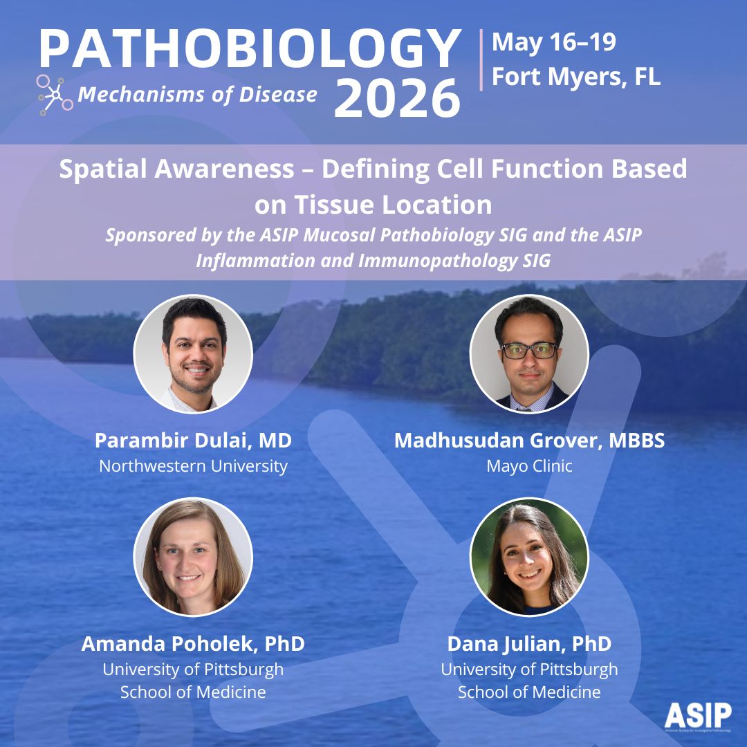 American Society for Investigative Pathobiology tweet media