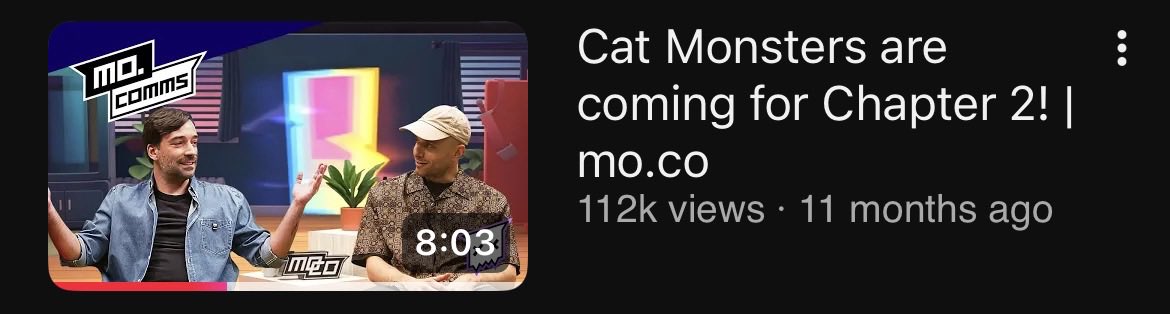 mocointel's tweet photo. ❗️The last mo.comms video was 346 days ago (June 7th) for Chapter 2

…and in 6 hours, we’ll finally get our next mo.comms video for moco’s next HUGE Update (neo-moco) 🙏🔥 https://t.co/yXl4jGDJjD