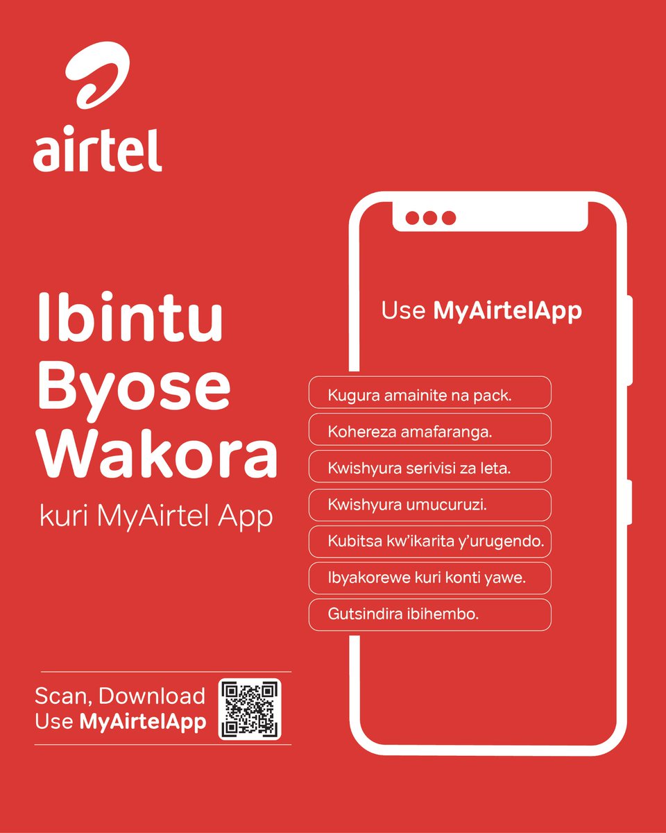 Airtel Rwanda tweet media