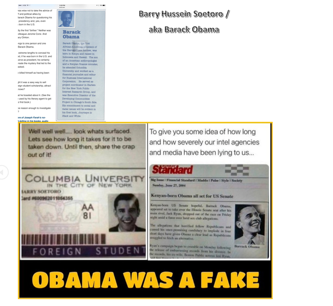 SharonLewisWat3's tweet photo. @2Angel71190 ME TO FOR LETTING A SEDITOUS POS OBAMA TAKE OFFICE WHEN HE ADMITTED TO BEING BORN IN KENYA https://t.co/nwku0K8PwP