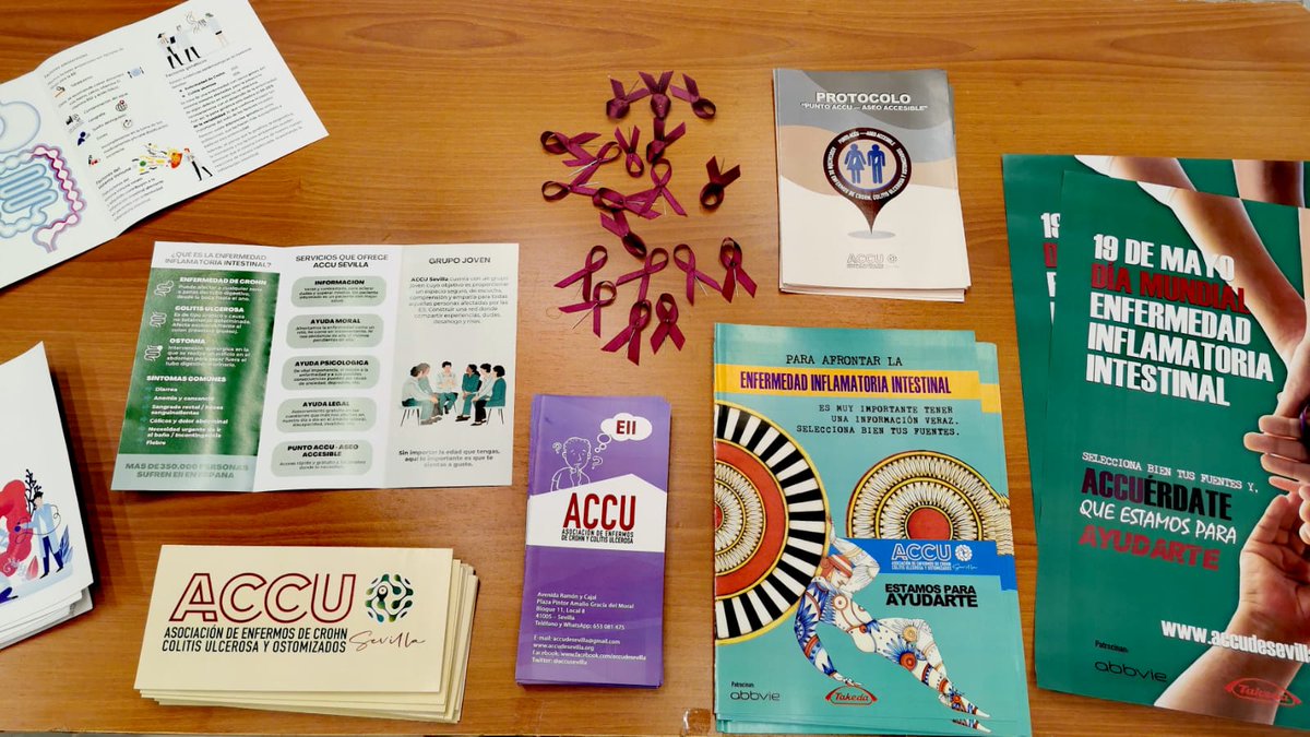 AGSSurSevilla's tweet photo. 💜19 MAYO | #DíaMundialEII
Comprometidos desde el #HospitalValme con la #VisibilidadEII sumándonos a la campaña informativa con @AccuSevilla
#SomosValme #Crohn #ColitisUlcerosa #Ostomía https://t.co/20b74FOYNR