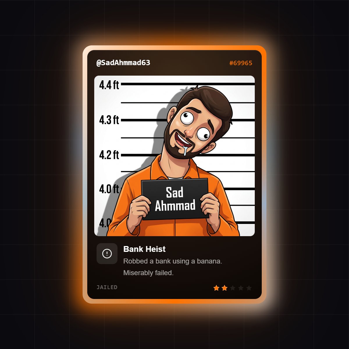 SadAhmmad63's tweet photo. i'm waiting at #69965

@Jaileddotfun launching soon

[ drop your card below👇] https://t.co/B8q4WglNyr