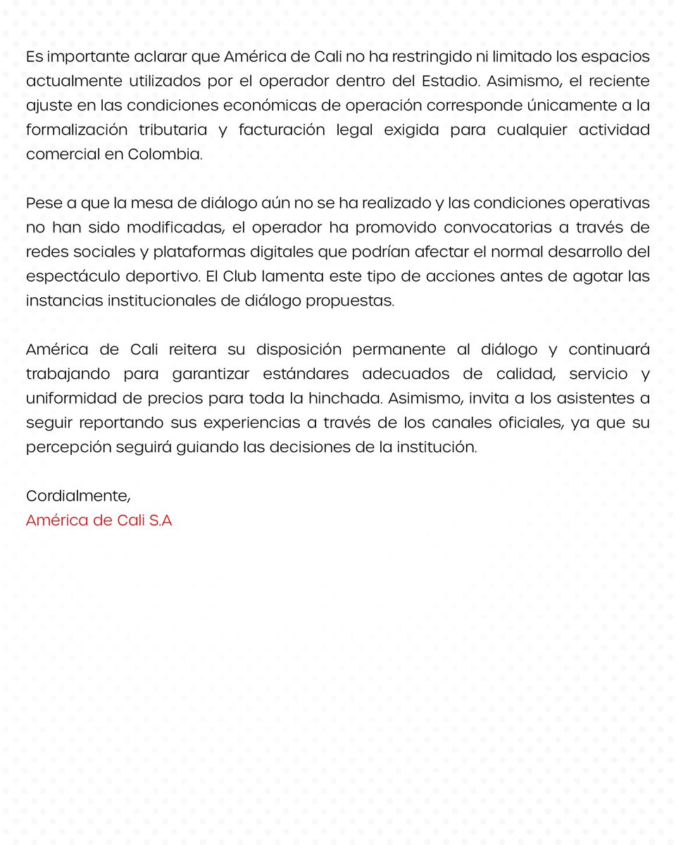 América de Cali tweet media