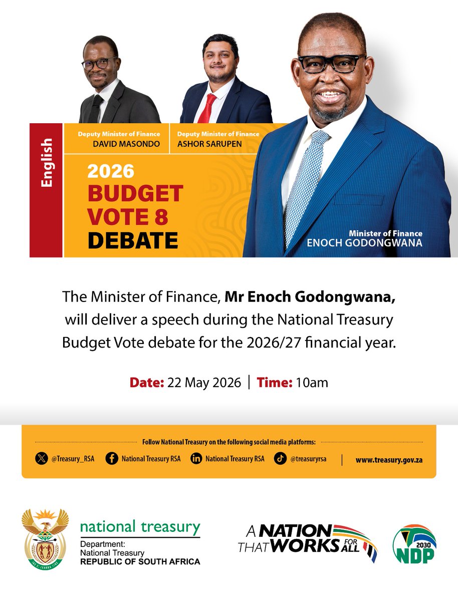 National Treasury RSA tweet media