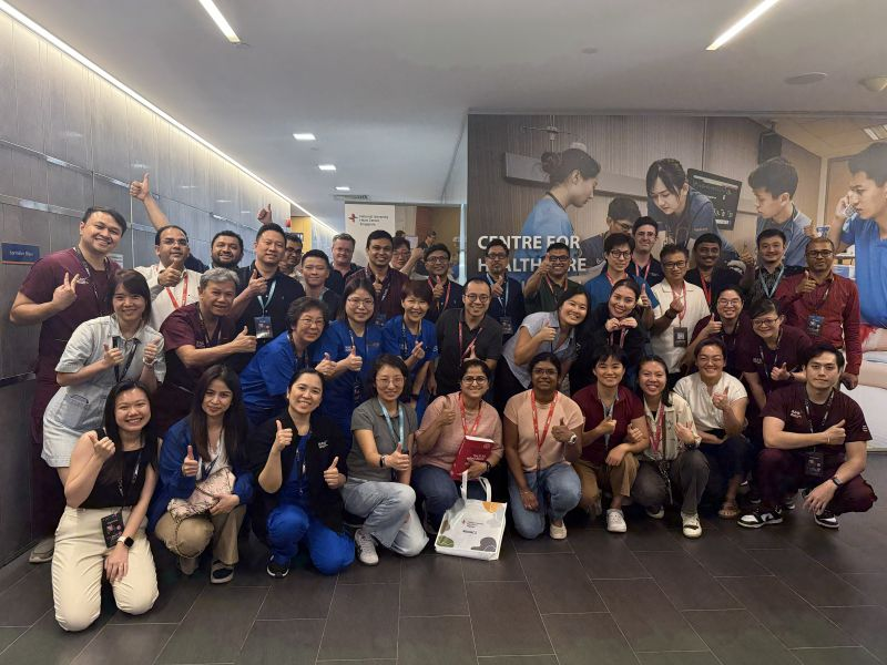 NUHCS's tweet photo. From hands-on simulation to real-world critical care case discussions, the #NUHCS ELSO-Endorsed ECMO Course - a first of its kind in SG - has successfully concluded! ​

Thank you to all who joined us to learn, practice and advance lifesaving ECMO care for critically ill patients. https://t.co/ZrxqKPPe8q