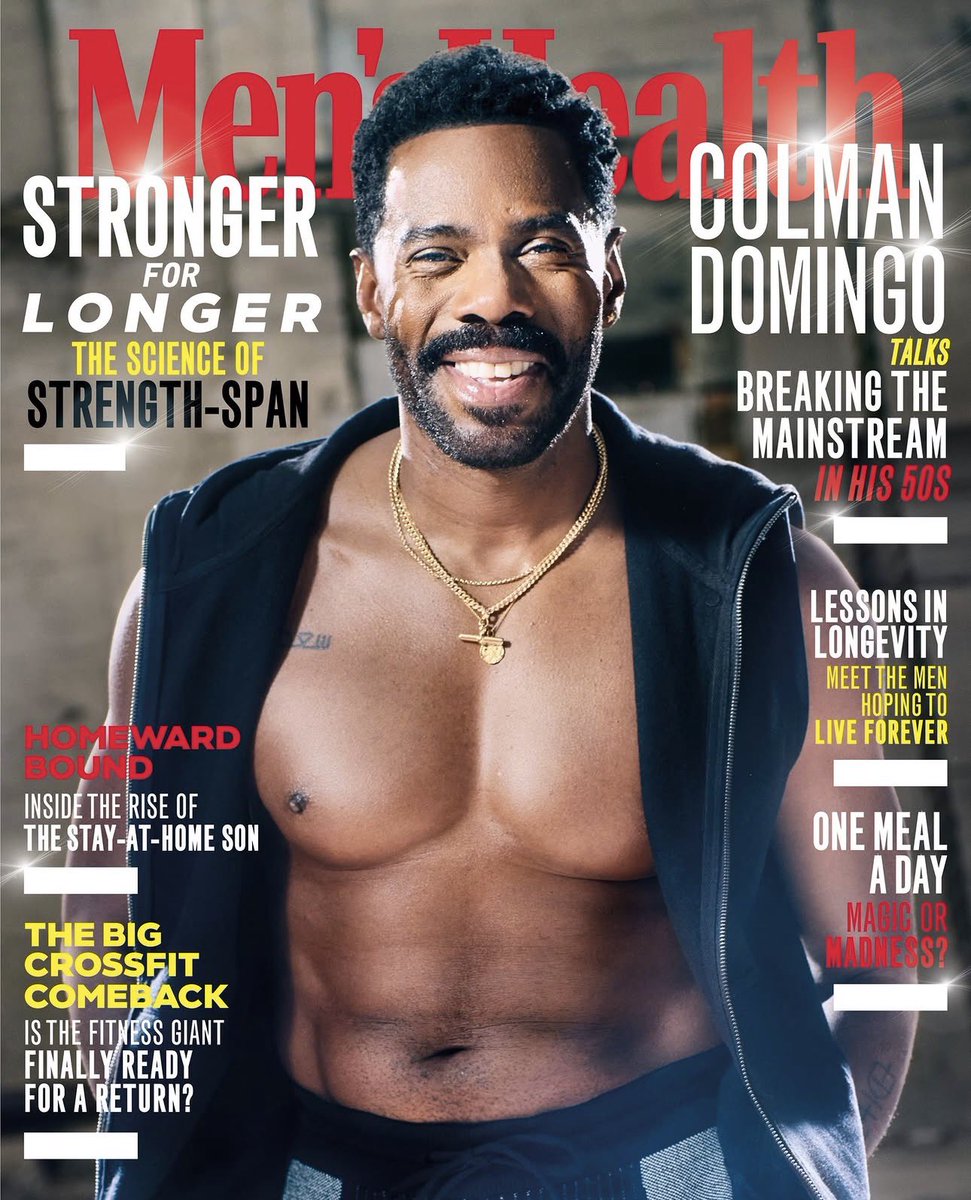 PopCrave's tweet photo. Colman Domingo graces the cover of Men’s Health UK.

📸: Chris Floyd https://t.co/dDbFE3J7DV