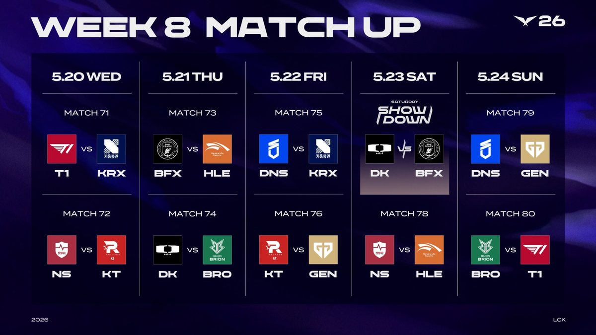 LCK tweet media