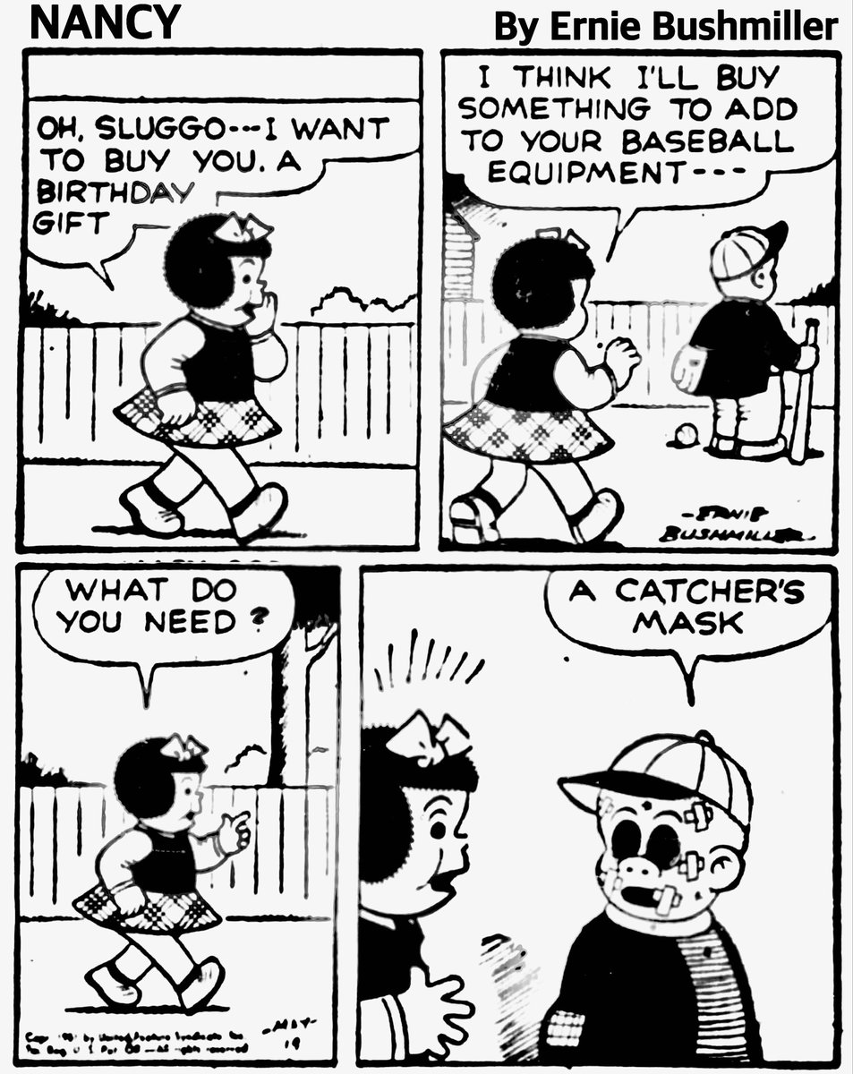 Nancy Comics by Ernie Bushmiller tweet media