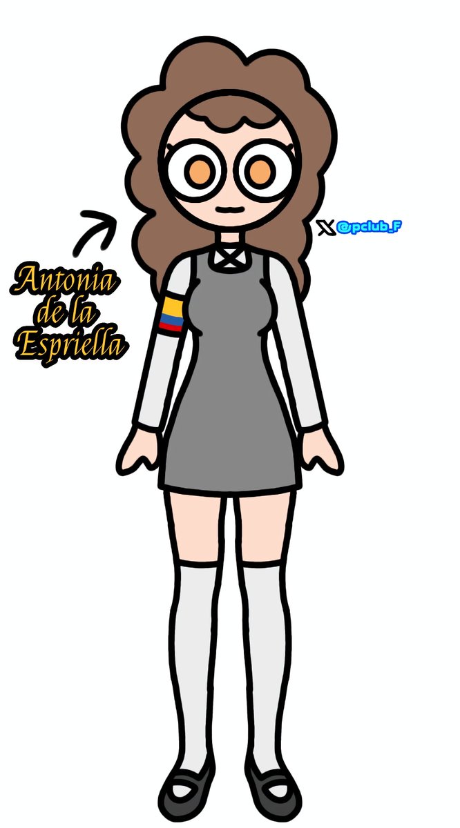 pclub_F's tweet photo. Otra OC más, y esta vez por fin colombiana.
(Quizás la baje a solo miembro de club)

#THEPCLUB #Pclub #ClubP #The_Pclub #OC https://t.co/iFkT9NGY1d